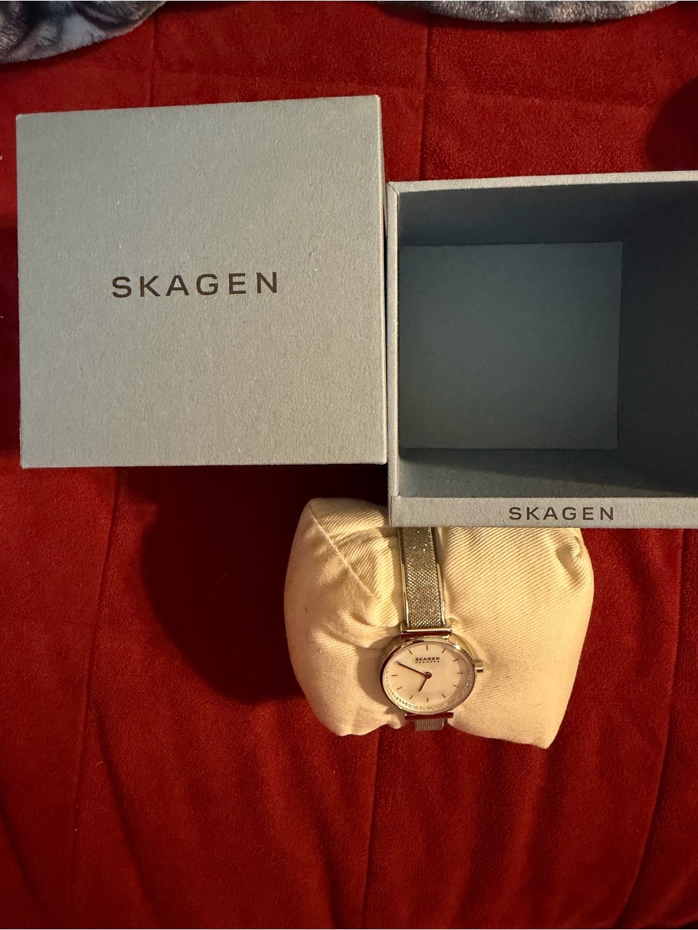 Brand New Skagen Annelie 25mm Crystal Quartz